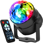 LED Disco Ball + nuotolinio valdymo pultas