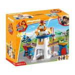 PLAYMOBIL - 70910 - Antis pagal i&scaron;kvietimą būstinė - 119 vnt. - Vaikas - Balta ir oranžinė