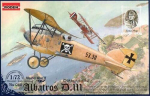 Klijuojamas Modelis Roden 022 Albatros D.III Oeffag s.53 1/72