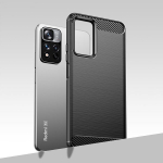 Carbon dėklas telefonui skirtas Xiaomi Redmi Note 11 Pro+ 5G juodas