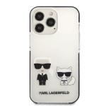 Karl Lagerfeld dėklas, skirtas iPhone 13 Pro Max, baltas