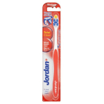 Vidutinio kietumo dantų &scaron;epetėlis Jordan Total Clean Medium, 1 vnt.