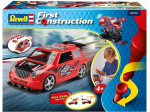 Revell - First Construction Race Car with Pullback Engine Rally Car, raudona, 1/20, 00910