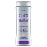 &Scaron;ampūnas &scaron;viesiems, balintiems ir žiliems plaukams, naikinantis gelsvą atspalvį Joanna Ultra Color Silver Shampoo For Blond Lightened & Grey Hair, 400ml