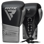 RDX profesionalios treniruočių bokso pir&scaron;tinės - L1 Mark Pro - 12 uncijų - sidabrinės - BGM-PTTL1S-12oz