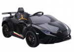 Vienvietis elektromobilis vaikams Lamborghini Huracan, juodas