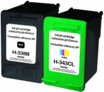 Tintes kārtridžs UPrint HP 338|343 Multipaka