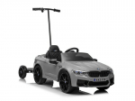 Vienvietis elektromobilis vaikams Lean Cars&nbsp;BMW M5, pilkas