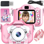 Skaitmeninis fotoaparatas vaikams + 8gb SD kortelė