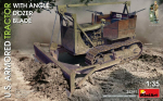Klijuojamas Modelis MiniArt 35291 U.S. Armored Tractor w/Angle Dozer Blade 1/35