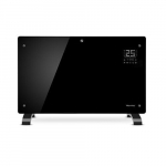 Dekoratyvinis konvekcinis &scaron;ildytuvas 65 x 47 x 8 cm WARMTEC EGW 1500 W su Wi-Fi valdymo funkcija, juodas