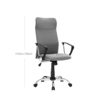 Ergonomi&scaron;ka stalinė kėdė SONGMICS OBN034G01, pilka