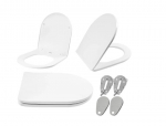 UF DUROPLAST FLAT baltas klozeto sėdynė