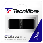 Teniso raketės apvija Tecnifibre WAX MAX , 2.1mm, Juoda