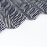 Monolitinis polikarbonatas MK PC Diamonds pilkas (grey), 1,045x 2 m