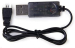 1 gabalas USB įkrovimo kabelis juodas Syma X5C Rc Quadcopter dalys