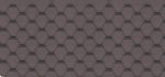 Bituminių čerpių rinkinys Hexagonal Rock H332BROWN, rudos spalvos