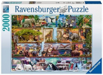 Dėlionė gyvūnų karalystė Ravensburger, 2000 d.