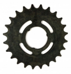 Žvaigždutė galinė 20T, 1/2" x 1/8", skirtas 1 pavaros. Velosteel 673 3624