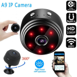 Mini belaidė stebėjimo kamera WIFI Full HD A9