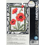 Siuvinėjimo rinkinys Dimensions Blooming Poppies 65064