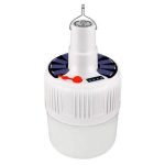 Saulės energija arba USB įkraunamas ne&scaron;iojamas LED &scaron;viestuvas