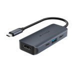 4 lizdų USB &scaron;akotuvas Hyper
