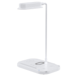 Elight T8 5W Galda lampa su 15W belaidė kroviklio stovu telefonui / laikrodžiui / ausinėms Baltas