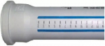 Vidaus kanalizacijos vamzdis HTplus, &Oslash; 32 mm, 1 m, baltas