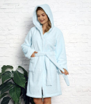 Moteri&scaron;kas chalatas Cocoon 583004 01, mėlynas