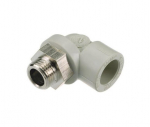 Alkūnė 25.2520A PPR, 25 mm x1/2" i&scaron;orinis sriegis