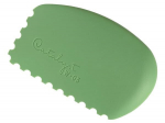 Dažų gremžtukas i&scaron; silikono Princeton Catalyst Wedge W-03 green, žalias