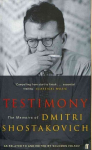 Testimony: The Memoirs of Dmitri Shostakovich as related to and edited by Solomon Volkov Main