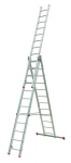 Aliuminio laiptai VHR3x12 pakuotės ilgis 7,37 m (3x3,21 m) Elkop PRO