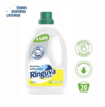 RINGUVA PLIUS skystas skalbiklis su tulžimi baltiems audiniams 1 L