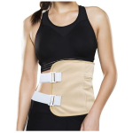 Ricinos aliejaus &scaron;ilumos terapijos diržas su &scaron;ildyklė.