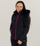 Icepeak moteri&scaron;ka softshell striukė Brenham 54970-6*996, juodas/fuksija