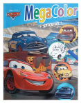 SPALVINIMO KNYGELĖ "AUTOMOBILIAI IR DRAUGAI PIXAR" MEGA SPALVA SU 25 LIPDUKAIS 4707