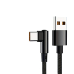 USB C įkrovimo laidas, Juoda