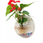 Plastikinis universalus 15cm vazonas, Veidrodis