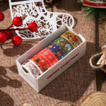 Kalėdinių dekoratyvinių juostų rinkinys, Kalėdinė Washi Tape 816-5