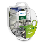 Automobilio lemputė Philips Long Life Eco H7 12V 55W, 2vnt