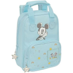 Mickey Mouse kūdikių kuprinė - SAFTA - Mėlyna - Perdirbamas audinys - Unisex