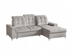 Sofa-lova Ariado, 140x200 cm, pilka