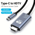 USB C į HDTV Kabelis, 4K 30Hz Suderinamas