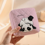 Pamink&scaron;tinta Panda Ra&scaron;to Daugiafunkcinė Higieninių Įklotų Rankinė