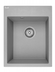 Granitinė virtuvinė plautuvė Laveo Monchichi SBO_510Y, Grey