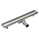Du&scaron;o latakas įklijuojamai plytelei Laveo Plado, 80 cm, Steel