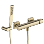 Du&scaron;o komplektas su mai&scaron;ytuvu Laveo Tores, Brushed Gold