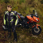 Motociklininko pir&scaron;tinės W-TEC Talhof MBG-1620-16, juodos